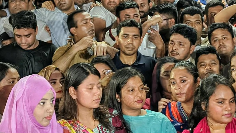জামায়াত-শিবিরের ‘গুমের নাটক ও প্রোপাগান্ডা’র বিরুদ্ধে ছাত্রদলের বিক্ষোভ-সমাবেশ