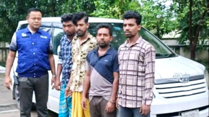 ধামরাইয়ে ডিবি পুলিশের পরিচয়ে অপহরণ: গ্রেপ্তার চারজন